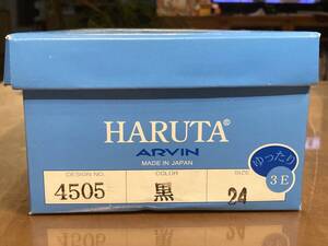ハルタ ローファー4505 黒 24cm 美品