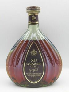 ●未開栓 COURVOISIER クルボアジェ XO COGNAC コニャック ブランデー グリーンボトル 700ml？ 40％？ 容量・度数未記載 洋酒 古酒 酒●