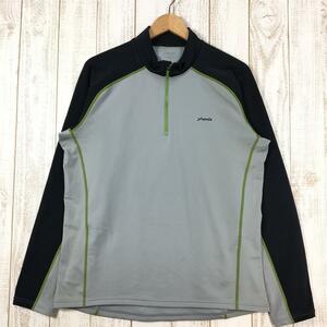 MENs XL フェニックス フィット ジップ モック ロングスリーブ シャツ FIT ZIP MOC PHENIX PH252LS10 グレー系