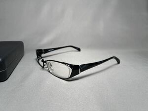 日本製【Masaki Matsushima/マサキマツシマ】MF-1101 フルリム眼鏡フレーム チタン ブラック マーブル 正規品 サングラス