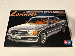 1/24 タミヤ メルセデス ベンツ 500 SEC ロリンザー スポーツカー シリーズ NO.37 TAMIYA 未組立 プラモデル MERCEDES BENZ