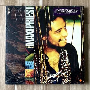 【UK盤/LP】Maxi Priest マキシ・プリースト / Fe Real ■ 10 Records / V1-86500 / Groovin