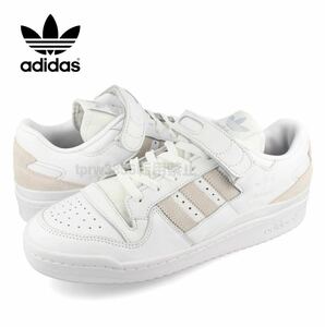 新品 アディダス FORUM 84 LOW【30cm】定価13200円 フォーラム 天然皮革 レザー adidas スニーカー アディダス ローカット 白 靴 5518