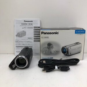 Panasonic パナソニック HC-V360MS デジタルビデオカメラ 2016年製 ブラック 241210SK050473