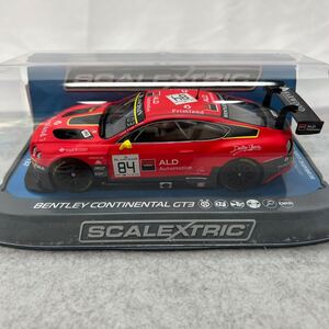 スケーレックストリック (SCALEXTRIC) 1/32 Bentley Continental GT3 Belgium,24hour Spa Bentley Team HTP No.84 C3845 ベントレー