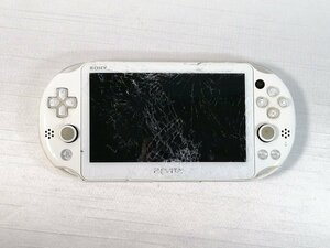 ジャンク SONY PS VITA PlayStation VITA 本体 PCH-2000 ホワイト　A2