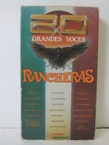 4538 メキシコ盤 20GRANDES VOCES RANCHERAS