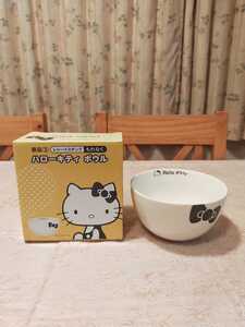 9821j【即決 非売品 未使用 保管品】 ハローキティ ボウル どんぶり 食器 ローソン 