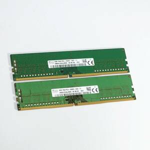 【送180円～】SK hynix DDR4 2666/PC4-21300 16GB 8GB x2 枚セット デスクトップ メモリ /3200 25600 8G 16G/