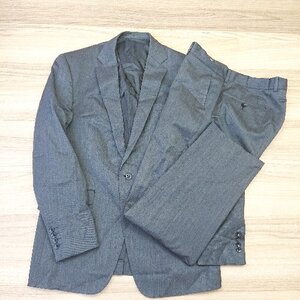 ■ SUIT SELECT 背抜き S パンツスーツ サイズ175 グレー メンズ E