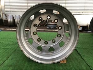 ★中古品★TOPY 22.5×8.25 ISO方式 スチールホイール 10穴 1本　973-6-3000