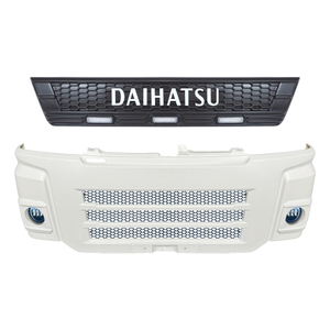 ハイゼットカーゴ S321V S331V フロントバンパー 未塗装 後期 パーツ DAIHATSU ホワイト フォグライト