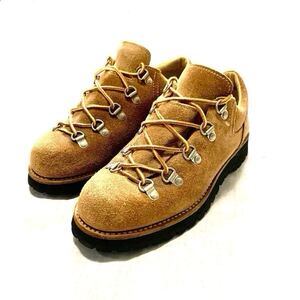 未使用/Danner/Mountain Boots Low/Suede/Beige/DL5312/6 1/2/908/ダナー/マウンテンブーツロー/スエード/ベージュ/24.5cm/トレッキング