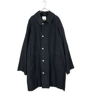 VISVIM(ビズビム) GREASE MONKEY COAT (C/LI) 18AW (black)