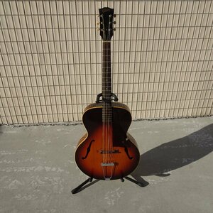 Q11450【※発送不可!東京都引取限定】GIBSON L-48 アコースティックギター 1960年代製? ギブソン ヴィンテージ ソフトケース付 G0000132