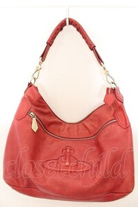 Vivienne Westwood / チェルシーシングルショルダーバッグ レッド O-24-11-17-044-ba-YM-OS