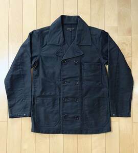 美品☆[WESTRIDE] 22AW 定価36,080 NORMANDY COVERALL アーミーカバーオール ミリタリージャケット 38 チャコール 日本製 ウエストライド