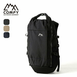 COMFY OUTDOOR GARMENT 23AW BACKPACKERZ BLACK CMF アウトドア バックパック 撥水 かばん バッグ ビーガンレザー CMF2302-AC13