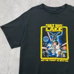 TABLE ROCK LAKE　スターウォーズオマージュ　Tシャツ　古着　黒　L