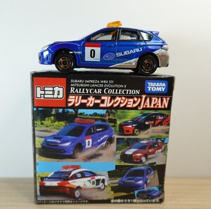 トミカ ラリーカーコレクションJAPAN【スバル インプレッサ WRX STI】オフィシャルコースカー