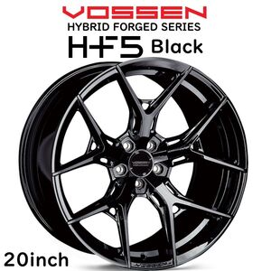 VOSSEN HF5 20インチ ホイール BMW F82 F83 G82 M4 20inch 9.5J 11.0J 1台分 ブラック マットガンメタル フローフォーミング 鋳造