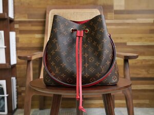 ■新品同様■LOUIS VUITTON NONO ショルダーバッグ ポピー レッド色