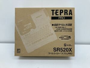 37801/KING JIM ラベルライター テプラ PRO SR520X 未使用