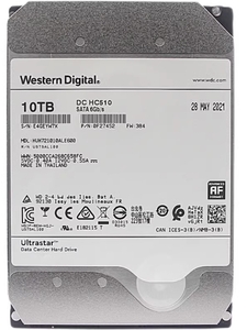 HDD Western Digital HUH721010ALE600 10TB 3.5インチ SATA 7200rpm 6Gb/s 中古