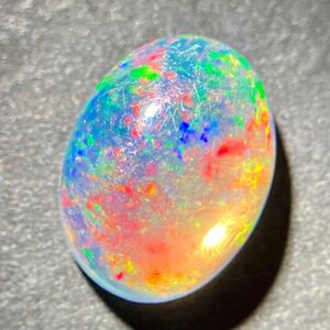 遊色効果!!◯天然オパール5.28ct◯o 約13.3×10.2mm ルース 裸石 宝石 ジュエリー jewerly opal w5 c27