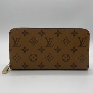 ω未使用【LOUISVUITTON ルイヴィトン ジッピーウォレット モノグラムリバース M82444 ラウンドファスナー長財布 ロング】TK3477