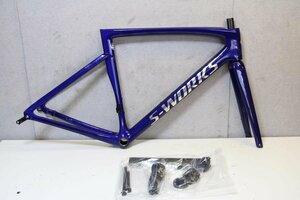 値下げ!! □SPECIALIZED スペシャライズド S-WORKS TARMAC SL7 BLUE TINT カーボンフレーム 2021年 54size 美品