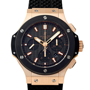 ウブロ HUBLOT ビッグバン エボリューション 301.PM.1780.GR シルバー/ブラック文字盤 中古 腕時計 メンズ