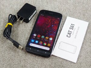 ☆ Caterpillar 高堅牢タフネススマホ CAT-S61 ☆ Android 9 ☆ サーモグラフィ ☆ SIMフリー ☆