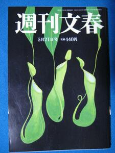 週刊文春　2020年5月21日　コロナの主役と悪役　「病院」「介護」が危ない 竹内由恵