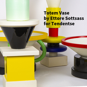 ＜Sottsass Collection＞1985 Tendentse（ALESSI）＿トーテムベース ＿エットーレ・ソットサス