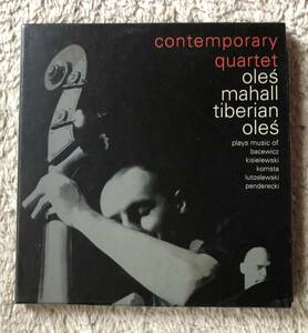 CD-Aug / ZAIKS/BIEM / contemporary quartet / oles mahall, tiberian oles 