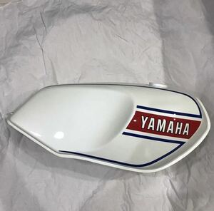 確実本物 新品未使用 初期型 YAMAHA RZ250 RZ350 4L3 4L0 ニューパールホワイト ワイズギア ヤマハ純正 燃料タンク ガソリンタンク 白真珠