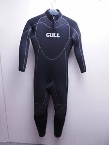 USED GULL ガル 5mm ウェットスーツ メンズ サイズ:XXLW 身長181-185cm 体重80-87kg パワーテックジャージ 手足首ファスナー付き