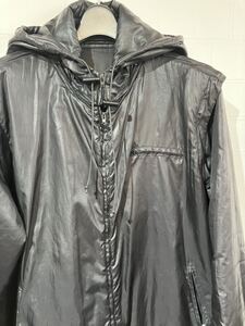 1998AW 即決 UNDERCOVER アンダーカバー Exchange期 small parts フード付き 中綿入りパーカージャケット パデットジャケット メンズ L 黒