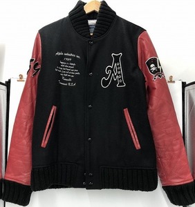 アルファインダストリーズ ALPHA INDUSTRIES ジャケット スカジャン 赤系・黒系 20148-009