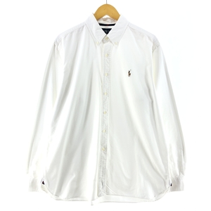 古着 ラルフローレン Ralph Lauren CLASSIC FIT 長袖 ボタンダウンシャツ メンズXL /eaa376387