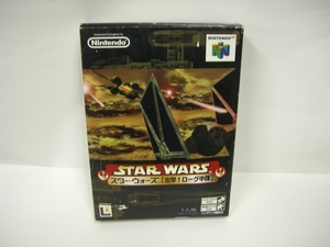 ☆中古☆N64【スター・ウォーズ出撃！ローグ中隊】箱・説付 【即決】