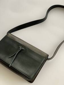 miumiu FW1999 shoelace leather shoulder bag ショルダーバッグ