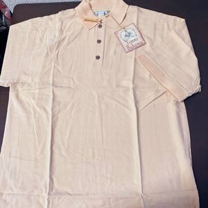 新品TOMMY BAHAMA トミーバハマ シルクポロシャツ 3426 USAサイズ M NE