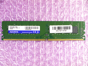 ADATA デスクトップPC用 DDR4 メモリ DDR4-2133Mhz 8GB 一枚