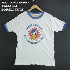 DONALD DUCK T-Shirts 1980s XL T279 Vintage Walt Disney ドナルドダック Tシャツ 1980年代 ヴィンテージ ウォルトディズニー