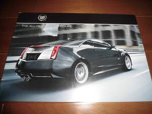 キャデラックCTSクーペ　【X322V他　カタログのみ　2010年11月　19ページ】CTS-V　COUPE他