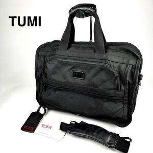 【極美品】TUMI トゥミ ナイロン ビジネスバッグ バッグ バック ビジネス ショルダーバッグ ハンドバッグ メンズ カバン 黒 ブラック 仕事