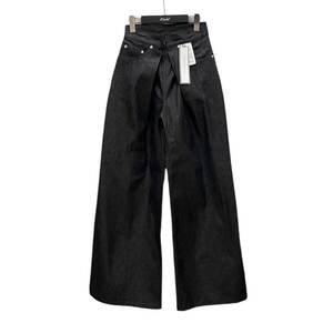 JOHN LAWRENCE SULLIVAN(ジョンローレンスサリバン) WOMEN’S RIGID DENIM WIDE PANデニム JLSW-01 サイズ：S 商品番号:8068000119162