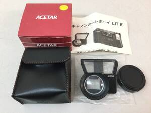 ACETAR アクター キヤノン オートボーイ LITE 望遠コンバーター